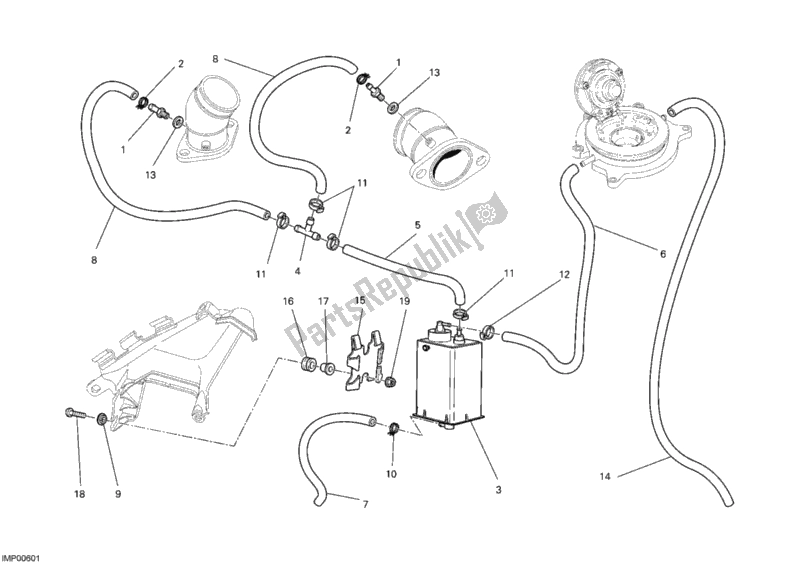 Todas as partes de Filtro De Vasilha do Ducati Monster 795-Thai 2012